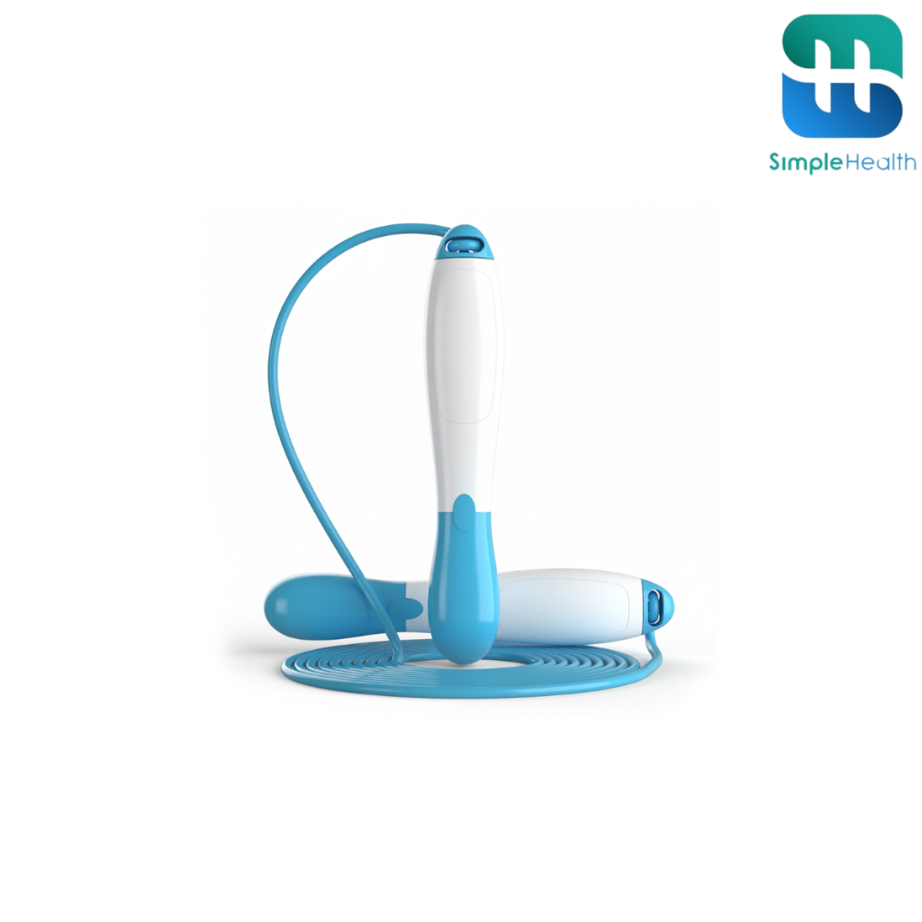 Simple HealthCare เชือกกระโดด Jump Rope ระบบหมุนได้ 360 องศา กระโดดลื่น ไม่สะดุด เชือกไม่พันกัน