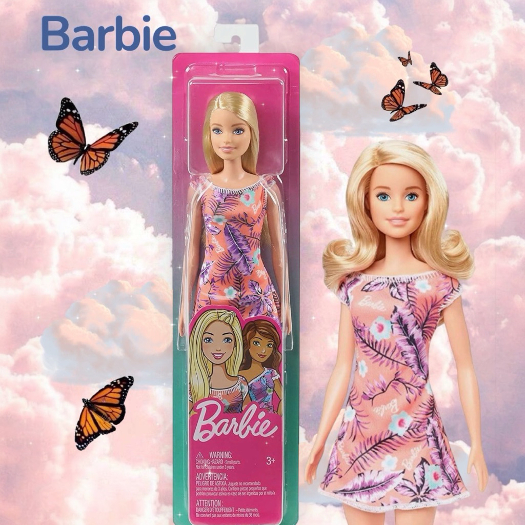 บาร์บี้ Barbie 🎠 สวยละมุน 🚥 Flower Tropical Dress