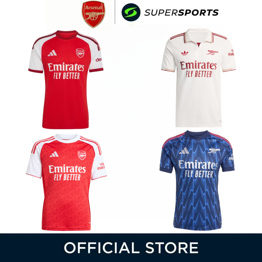 ส่งฟรี｜Arsenal FC 26/27 25/26 Home  AWAYAuthentic Jersey เสื้ออาร์เซนอลเกรดพรีเมียม