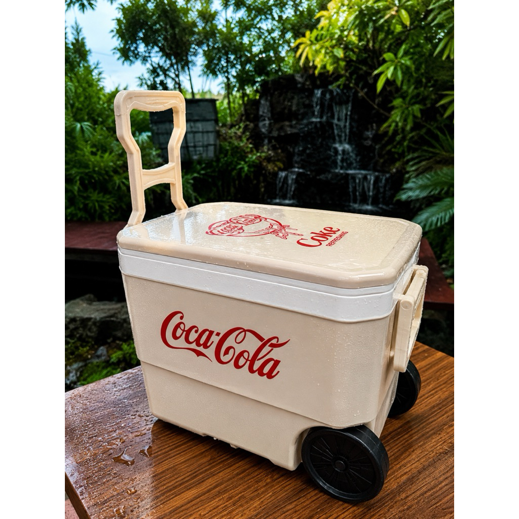 กระติกน้ำ CocaCola มีล้อลาก ของสะสมน่ารักใช้งานได้จริง