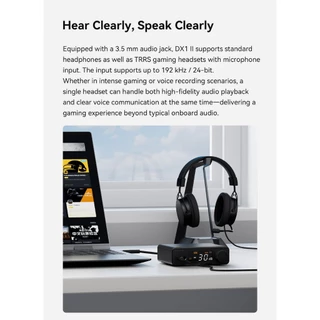 [Preorder] [ประกันศูนย์ไทย] Topping DX1II DAC/Amp สำหรับเกมเมอร์ และนักฟังระดับออดิโอไฟล์ ปรับ PEQ ได้ 10 แบบ