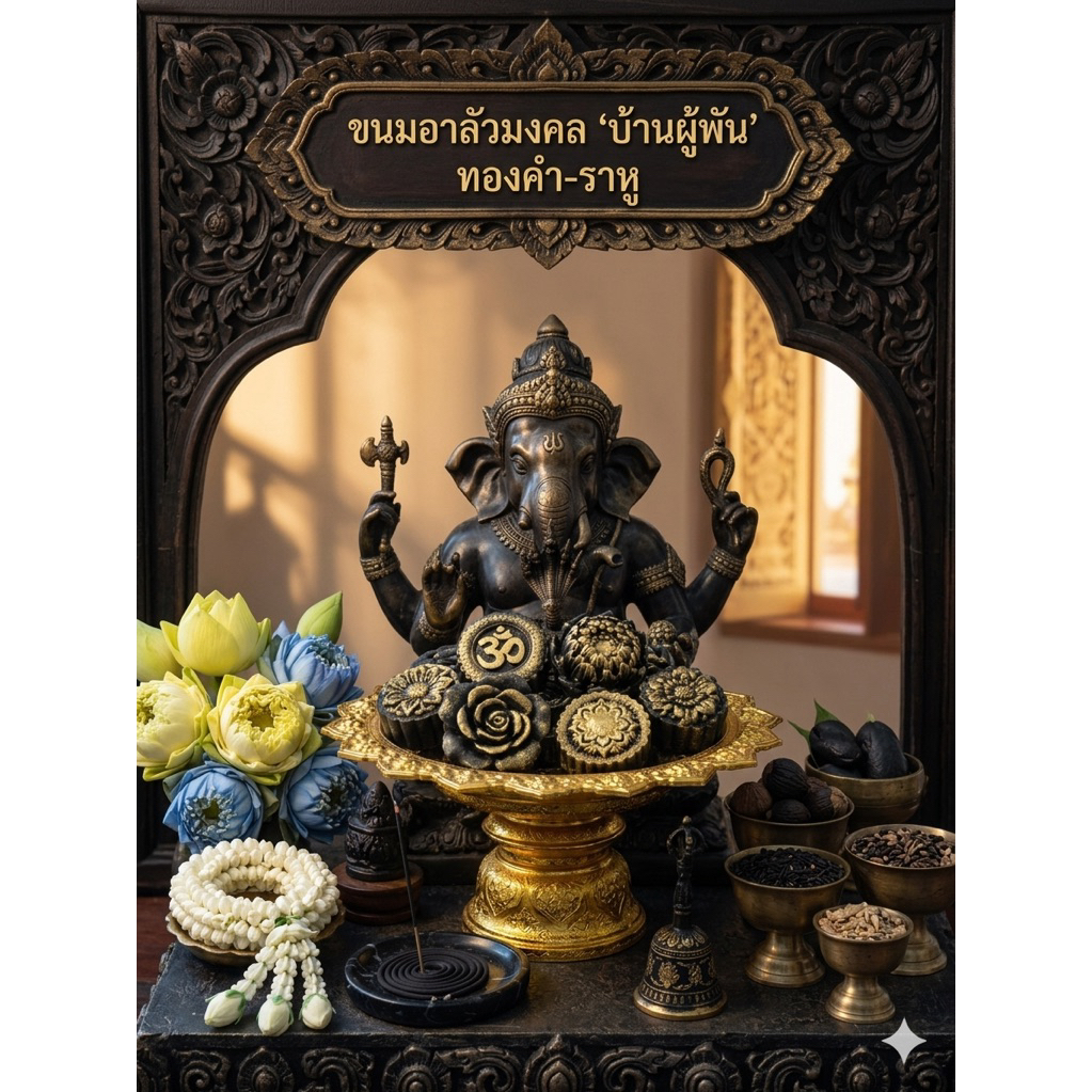 เสริมดวงชะตา บูชาพระราหู ด้วยความประณีตบรรจงจาก 'บ้านผู้พันมา