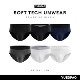 Yuedpao Soft Tech Unwear Men’s Briefs กางเกงในชาย ผ้า Modal Cotton นุ่มเบา ระบายอากาศ กางเกงในยืดเปล่า