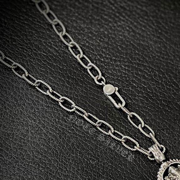 สร้อยคอเงินแท้ลายเกลียวเชือก Sterling Silver 925
