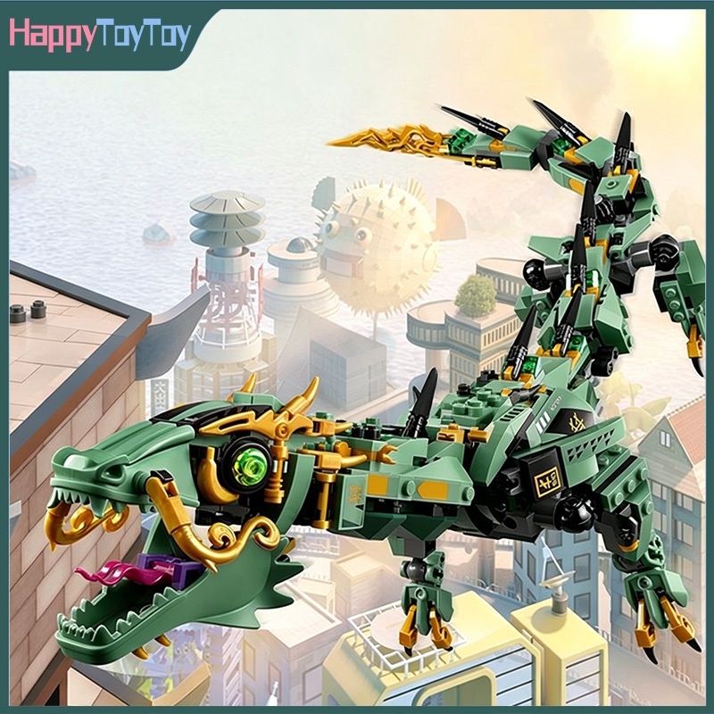 ตัวต่อ นินจา มังกร ของเล่นตัวต่อ DIY Ninja dragon ของเล่นเด็ก