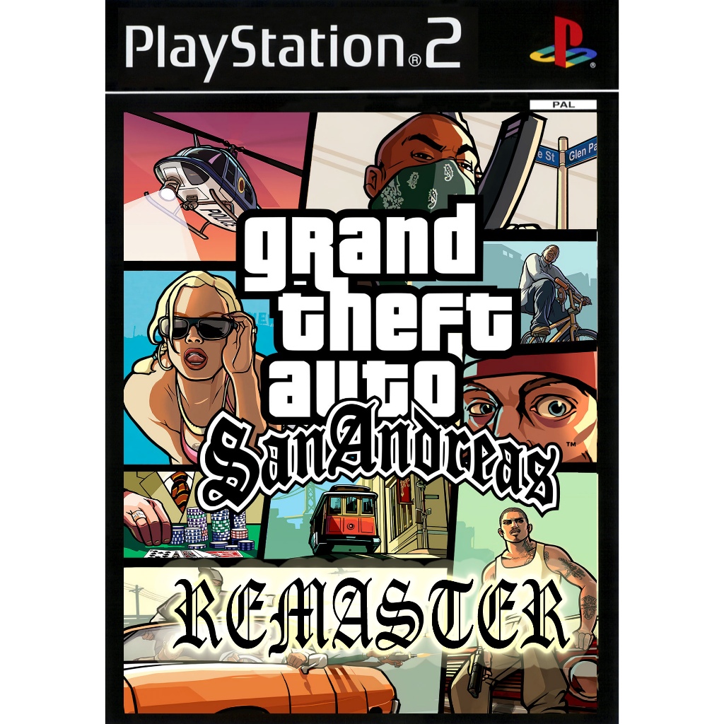 PlayStation2 - Grand Theft Auto - San Andreas Remastered (USA) (v3.00) / Special MOD.