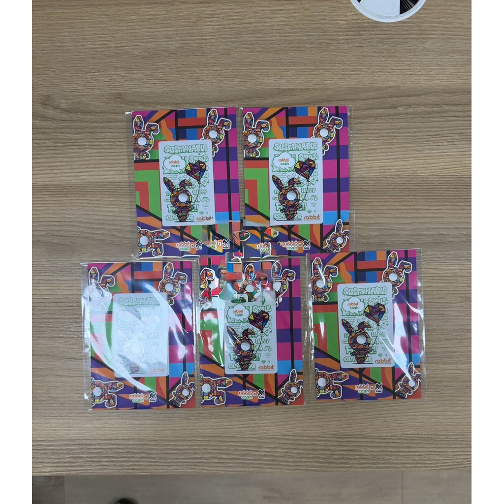 พร้อมส่ง rabbit card ลายพิเศษ