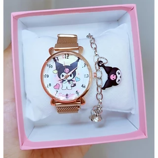 set นาฬิกา sanrio ฟรีกำไรและกล่องตามรุป