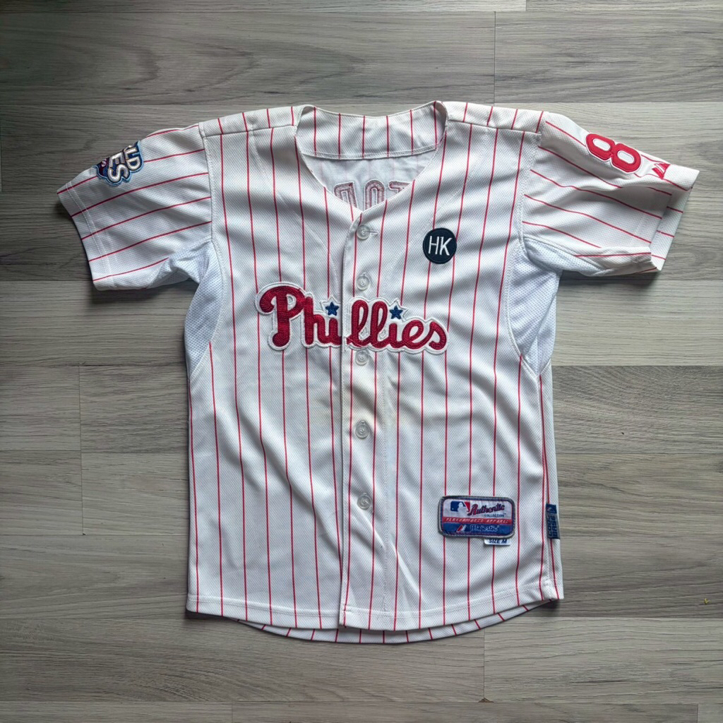 🇺🇸🇺🇸เสื้อเบสบอลทีม Phillies No.8🇺🇸🇺🇸