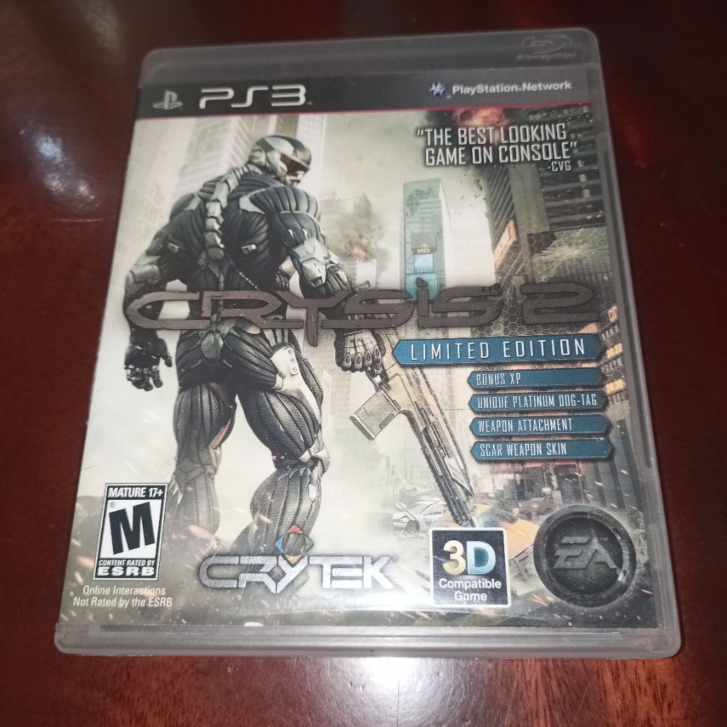 PS3 CRYSIS 2 มือ 2 สภาพดี