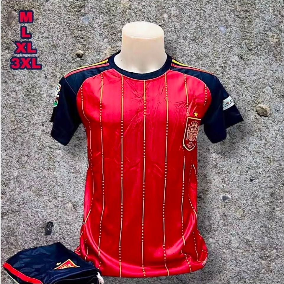 ชุดฟุตบอลทีมชาติสเปน บอลโลก 2026 (เสื้อ+กางเกง)