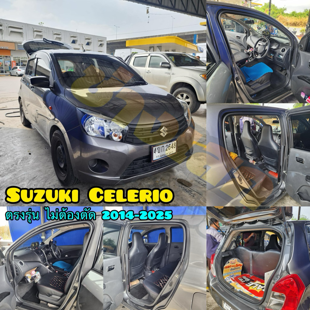 ช่างเสก ยางขอบประตู Suzuki Celerio 2014-2026 ตรงรุ่น เกรดดีที่สุด เสียงเงียบ ยางแท้ EPDM ยุโรป รับประกัน3ปี