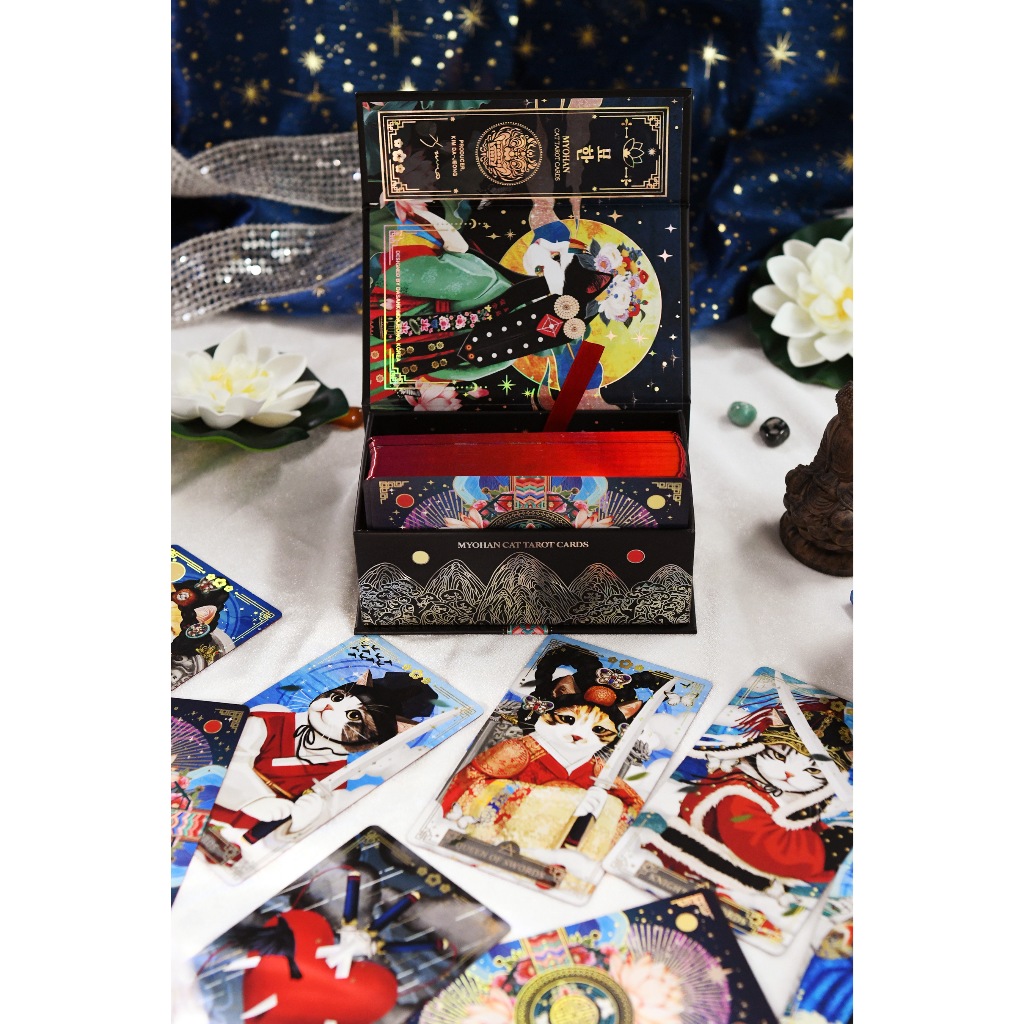 [ไพ่ทาโร่ต์เกาหลีแท้] Myohan Cat Tarot พร้อมส่ง