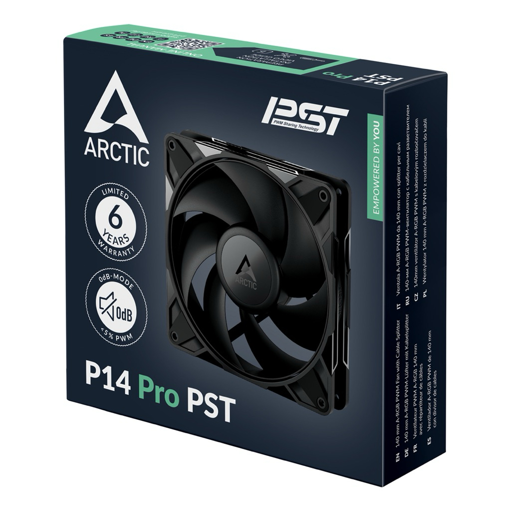 (ส่งต่อ) ARCTIC P14 PRO PST BLACK
