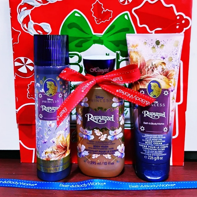 New ช็อปไทย ของแท้ 100% Bath & Body Works Disney Princess Rapunzel Collection *LIMITED EDITION