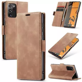 เคสฝาพับหนัง ล็อคได้ สำหรับ Samsung Note20 Note20Ultra เคสกันกระแทกฝาพับ พร้อมช่องใส่บัตร