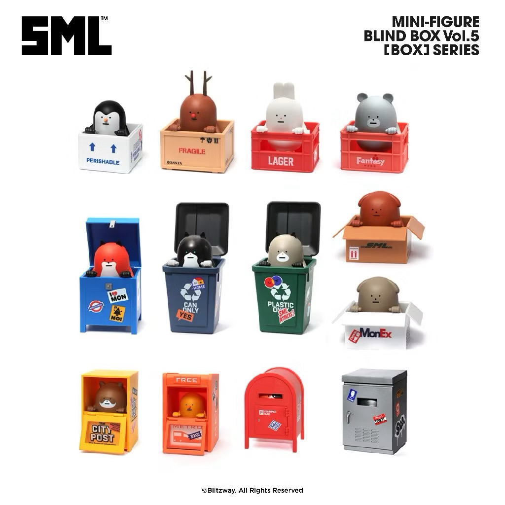 [เลือกตัว] SML MINI FIGURE Vol.5 [BOX] Series | ของแท้ 💯พร้อมส่ง