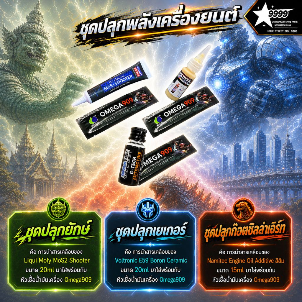 ชุดสารเคลือบ ชุดปลุกยักษ์ ชุดปลุกเยเกอร์ ชุดปลุกก๊อตซิลล่าเอิร์ท