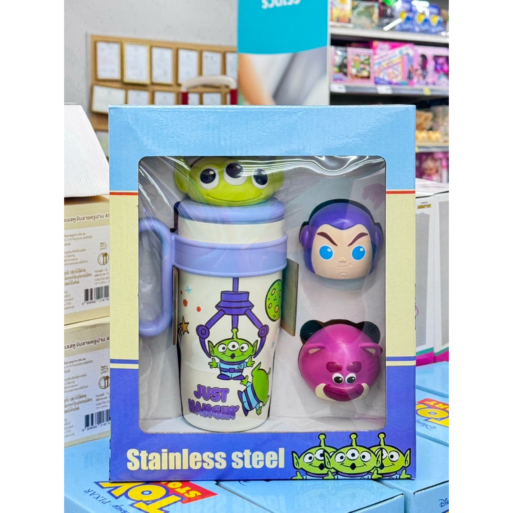 แก้วเก็บความเย็น(รุ่นหัวเปลี่ยน)ทอยสตรอรี่ Toy Story