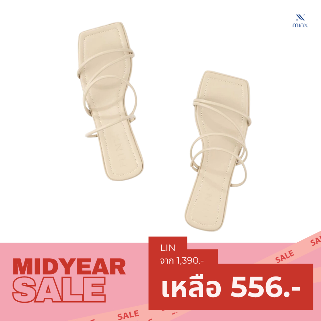 MINX รองเท้าส้นสูง 1 นิ้ว รุ่น Lin minxshoes