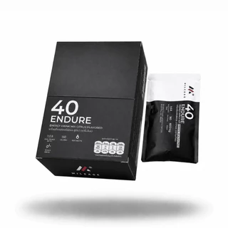 [กล่อง10ซอง] 40ENDURE Mileage Energy Drink Mix ผงชงให้พลังงานและเกลือแร่ สำหรับเล่นกีฬา