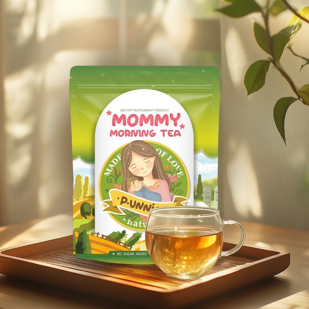 ชามอนิ่งที  (P.unnie morning tea) ชาสำหรับคุณแม่ที่แพ้ท้อง วิงเวียน อาเจียน เหม็นกลิ่นแปลก ดื่มแล้วสดชื่น มีแรง