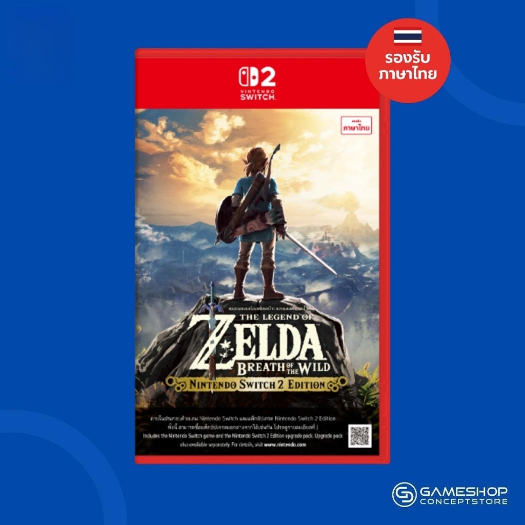 [ซับไทย ปกไทย ส่งด่วน] Nintendo Switch 2 : NSW2  The Legend of Zelda: Breath of the Wild (TH)