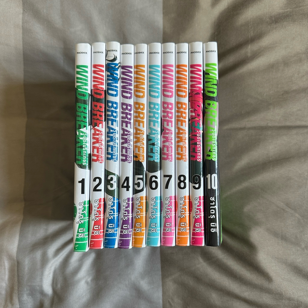 หนังสือ มังงะ Wind Breaker วินด์เบรกเกอร์ ยกเซ็ต 10 เล่ม