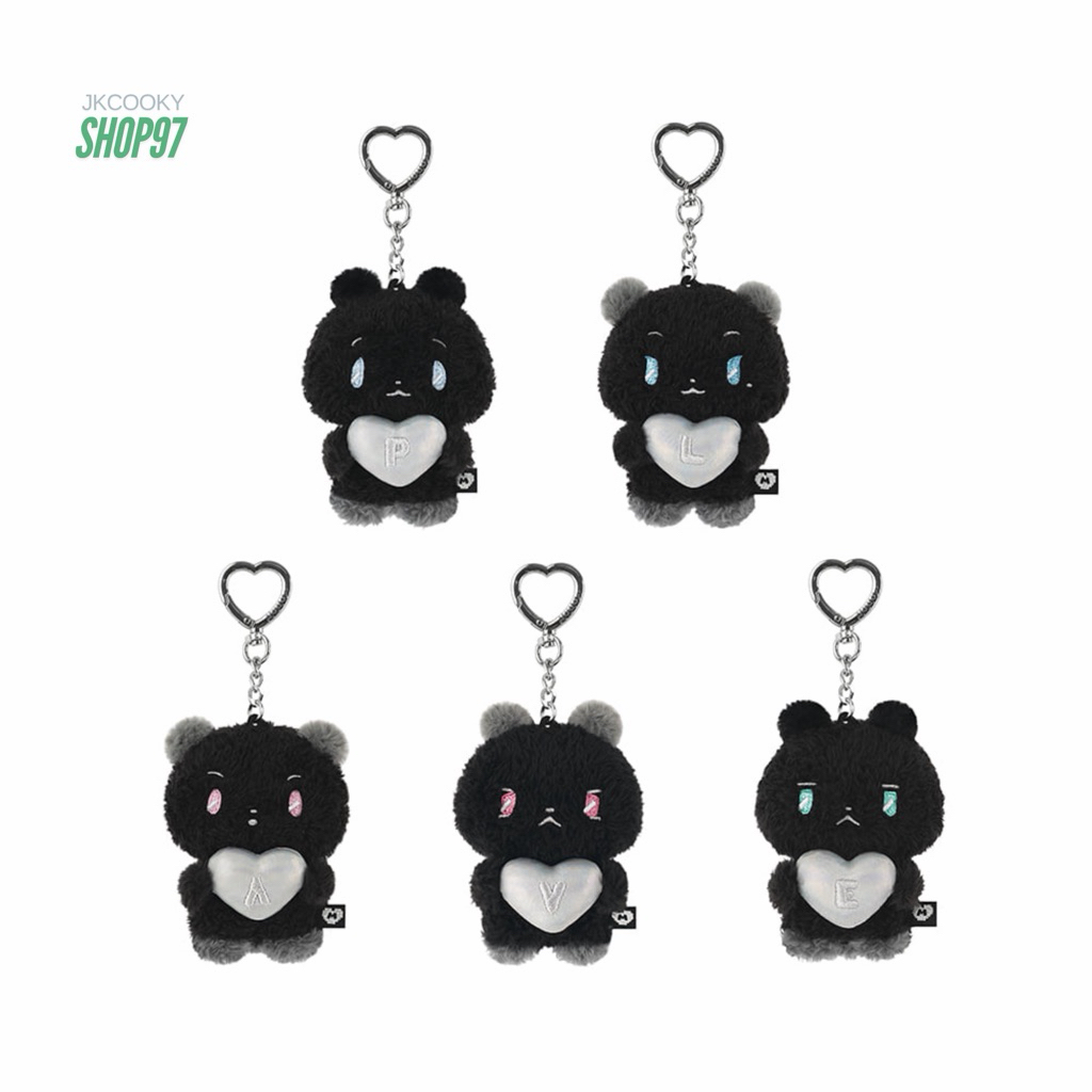 พร้อมส่ง DUST MMMM PLUSH KEYRING [ ตุ๊กตา แฟ้ม เข็มกลัด พวงกุญแจ PLAVE 4th Mini Album 'Caligo Pt.2' OFFICIAL MD ] ของแท้