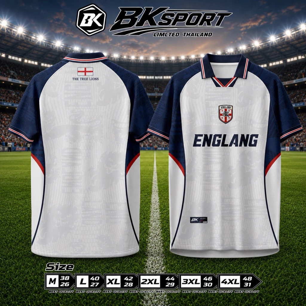 BKSPORT เสื้อกีฬาฟุตบอล คอปก อก 38-52 นิ้ว ชาย-หญิง thumbnail 3
