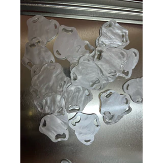 [1pcs]จี้พลาสติกDIY ในรูปตัวเลือกวางเทียบสีหน้าหลังไม่ใช่ได้หลายชิ้นนะคะ