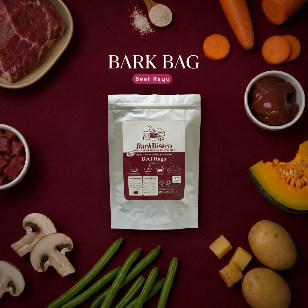 Bark Bistro - Bark Bag Beef Ragu (สูตรเนื้อตุ๋นผักรวม)