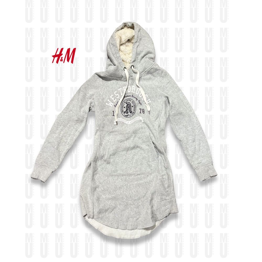 (มือสอง) H&M Sweatshirt Hoodie (เสื้อสเวตเตอร์ฮู้ดูมือสอง)