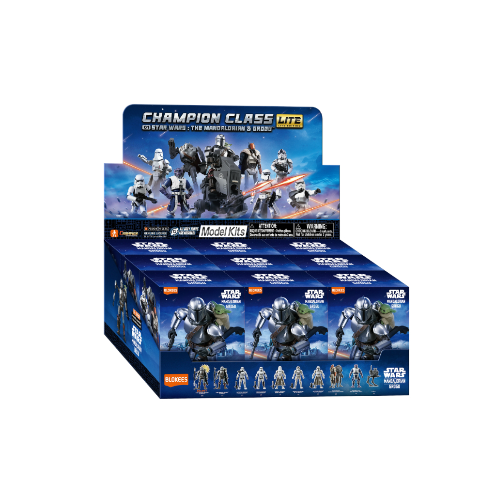 Star Wars CC LITE01 - The Mandalorian & Grogu 75850(Blokees)สตาร์ วอร์ส ซีซี ไลต์01 เดอะ แมนดาลอเรียน แอนด์ โกรกู(บล็อกค