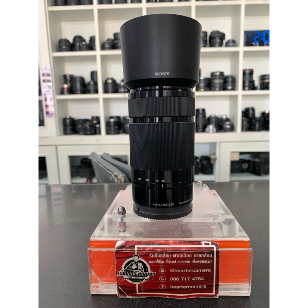 Sony 55-210mm ไม่มีกล่อง สภาพดี