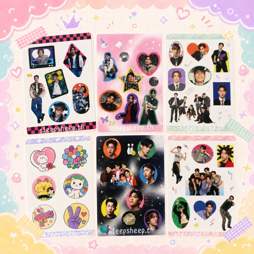 Sticker Sheet PROXIE สติกเกอร์ PROXIE
