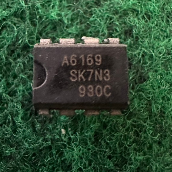 A6169 DIP-8 มือสอง เกรดเมืองนอก  จำนวน 1 ตัว
