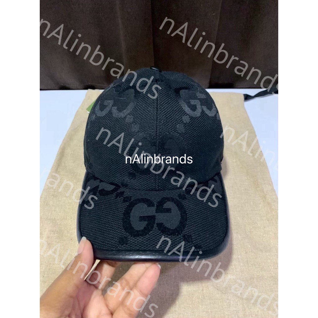✅💯nAlinbrands พร้อมส่ง🇹🇭New100% Gucci Jumbo GG cap