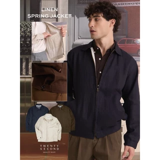 TWENTYSECOND เสื้อแจ็คเก็ตผ้าลินิน รุ่น Linen Spring Jacket