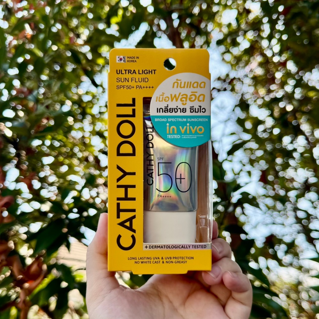 Cathy Doll Ultra Light Sun Fluid Spf50 PA++++ 40ml.