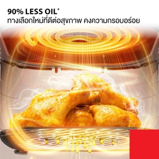TOSHIBA หม้อทอดไร้น้ำมัน ความจุ 5 ลิตร รุ่น AF-50THVRTH(H)