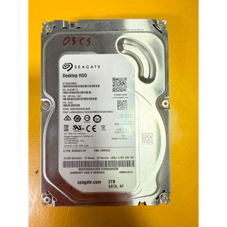 HDD PC SEAGATE 2TB-8TB (ฮาร์ดดิส พีซี) 2000G ติดสี เหลือง 05-C5 เก็บข้อมูลได้ มือ2