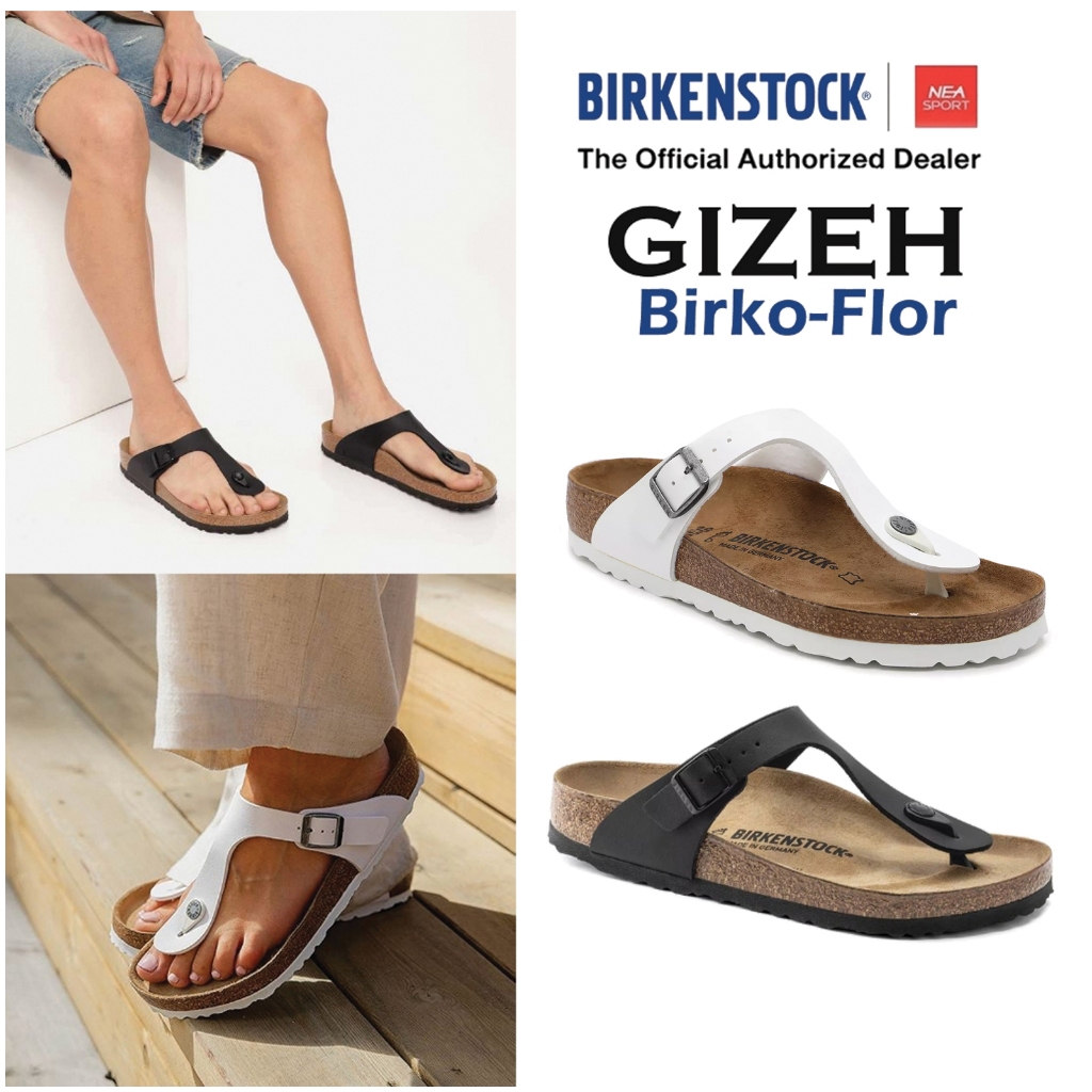 BIRKENSTOCK Gizeh Birko-Flor [Regular Fit] รองเท้าแตะ หูคีบ รุ่นฮิต ทรงมาแรง