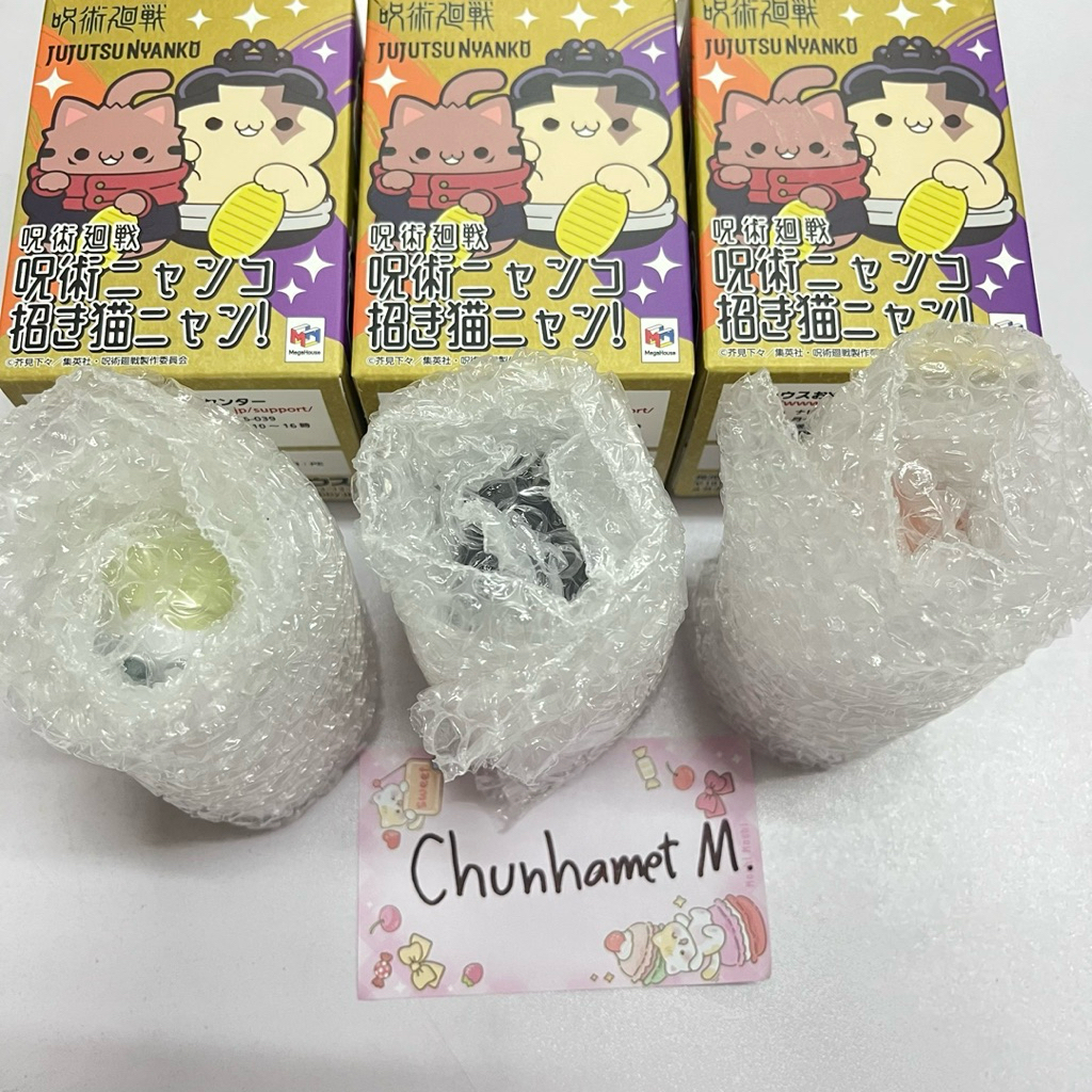 Maneki Neko x Jujutsu Kaisen แมวกวักมหาเวทผนึกมาร ฟิกเกอร์สะสม ขนาดจิ๋ว น่ารัก
