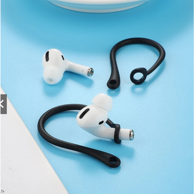 พร้อมส่ง ตะขอเกี่ยวหูฟังซิลิโคน กันหลุด กันหาย รูปที่ 4