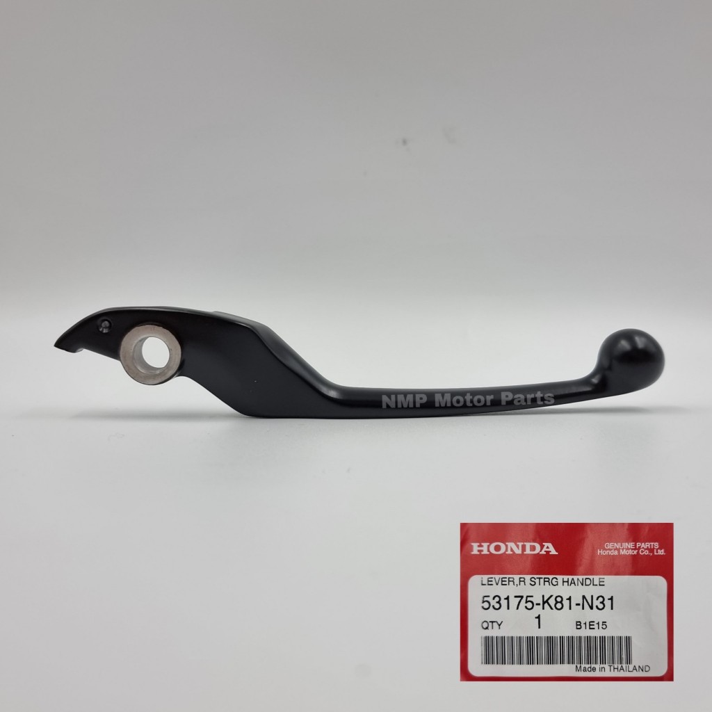 มือเบรค ขวา มือดิส สีดำ CLICK 125I 2018-2021  CLICK 150I  CLICK 160I CBS  แท้ HONDA LEVER มือเบรก  70