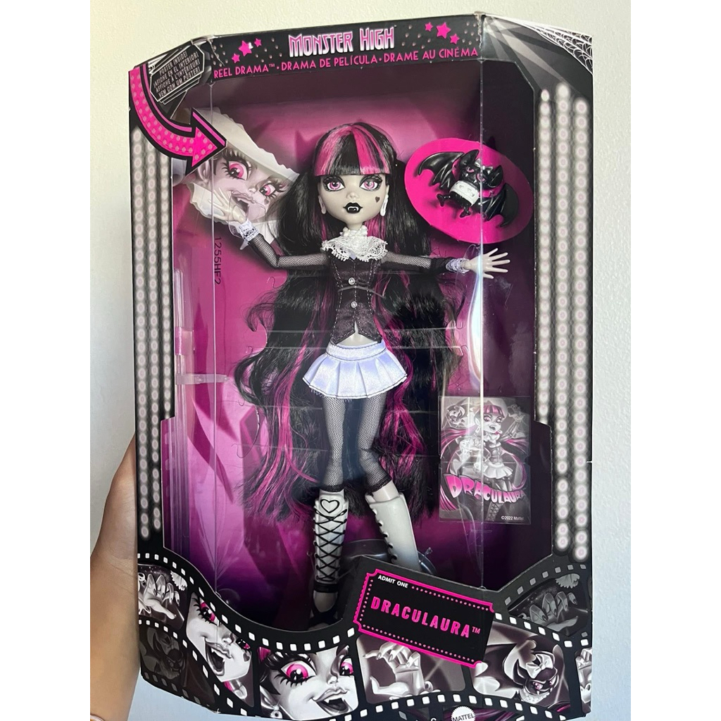 Monster High Reel Drama Draculaura,Frankie Stein