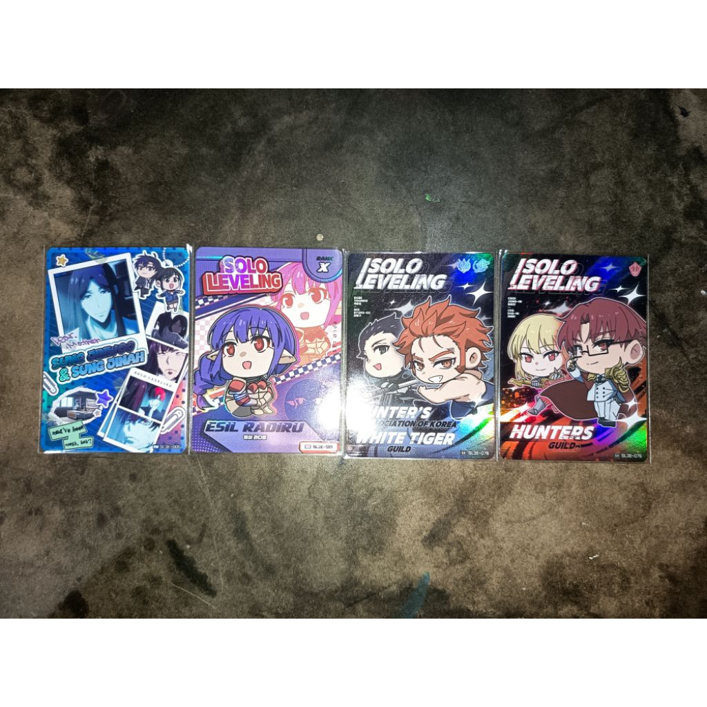 Solo Leveling Collect Card [PM,SR]