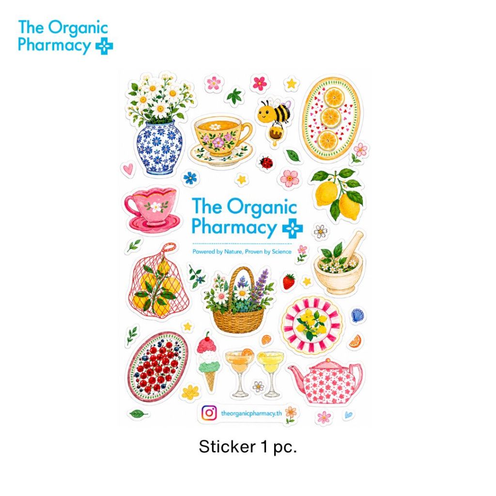 (FREE GIFT) The Organic Pharmacy Sticker