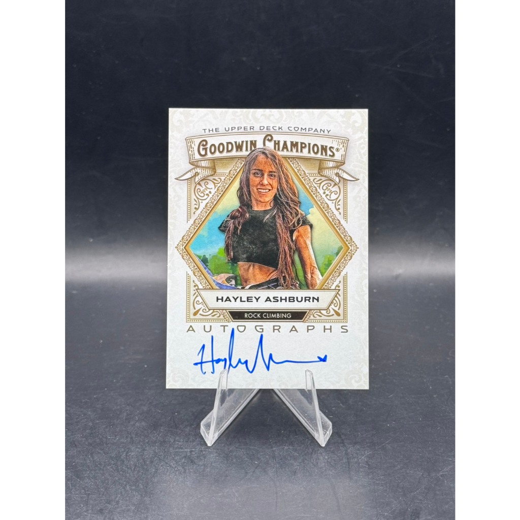 Hayley Ashburn (A-HA) - 2025 Upper Deck Goodwin Champions - Authentic Autograph